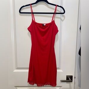 H&M red dress
